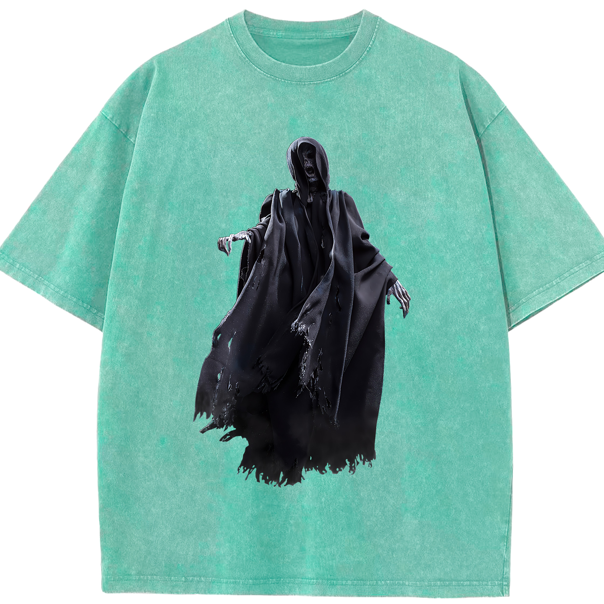 （画像用） Harry Potter ハリー・ポッターシリーズ 綿100% ヴィンテージ風 半袖Tシャツ（フロントプリント）